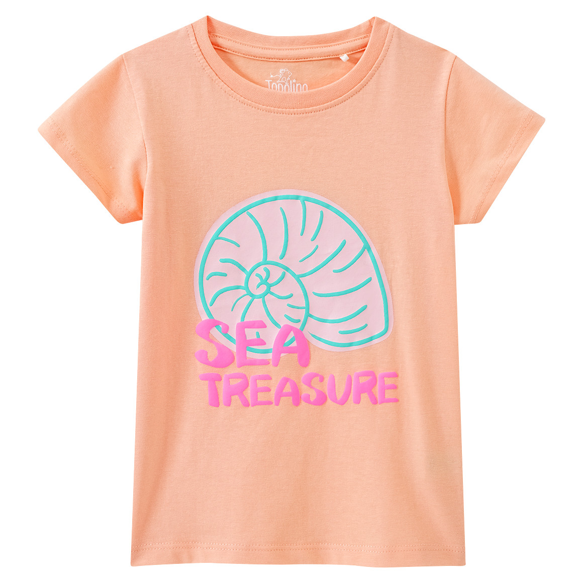 Mädchen T-Shirt mit Puff-Print Mädchen T-Shirt mit Puff-Print von Topolino