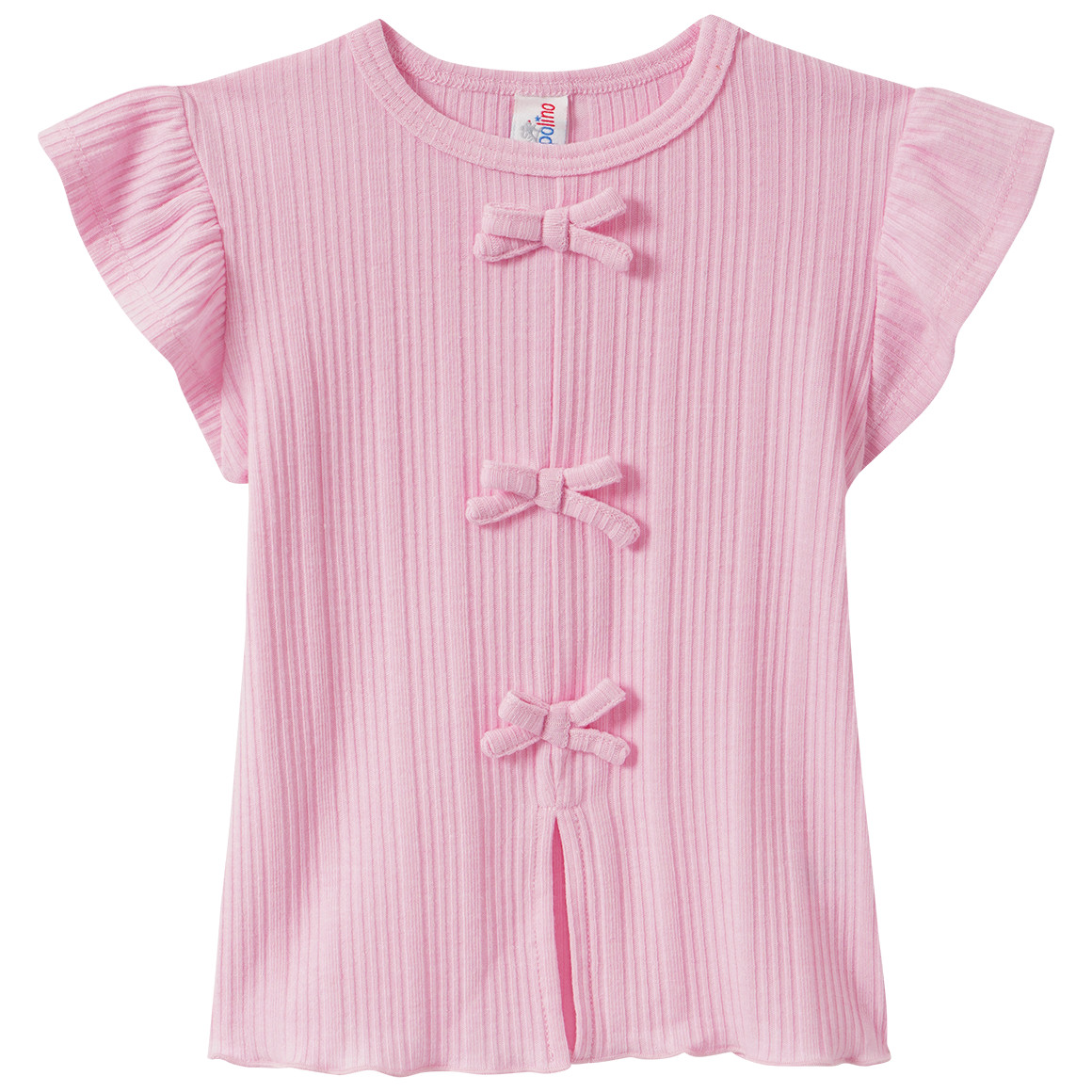 Mädchen T-Shirt mit Rippstruktur von Topolino