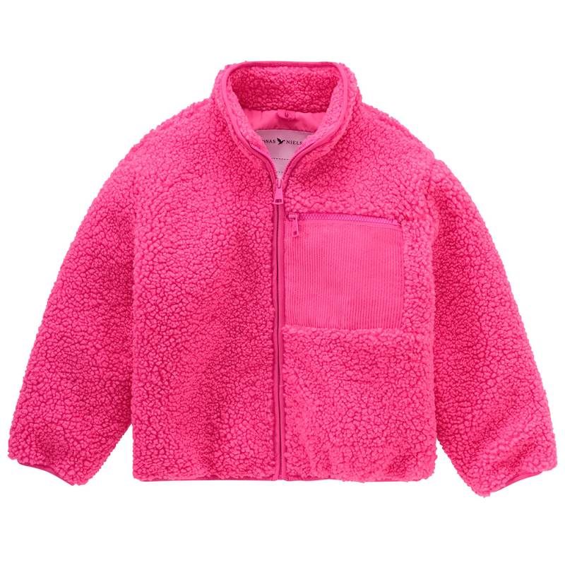 Mädchen Teddyjacke mit Cord-Tasche von Topolino