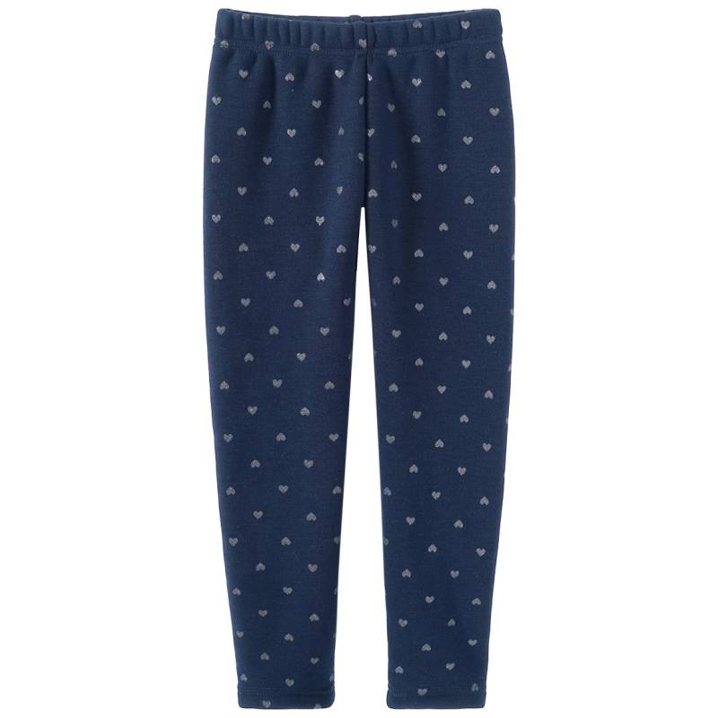 Mädchen Thermo-Leggings mit Glitzer-Herzen von Topolino