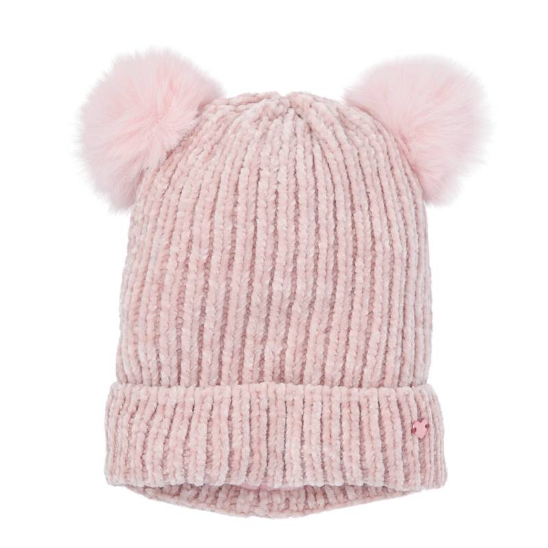 Mädchen WIntermütze mit 2 Pompons von Topolino