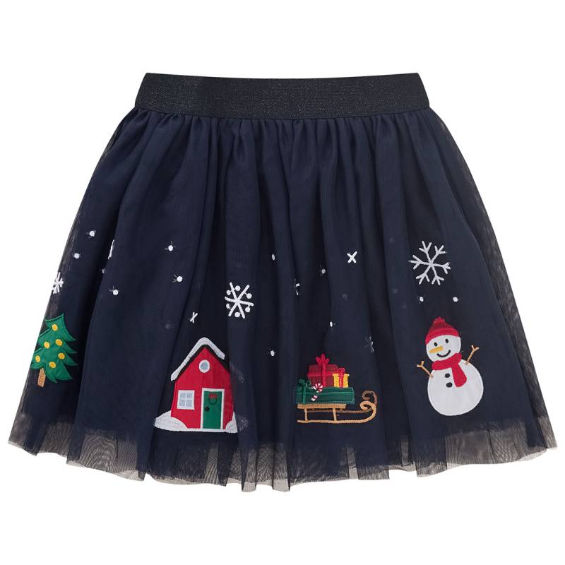 Mädchen Weihnachtsrock mit Applikationen von Topolino