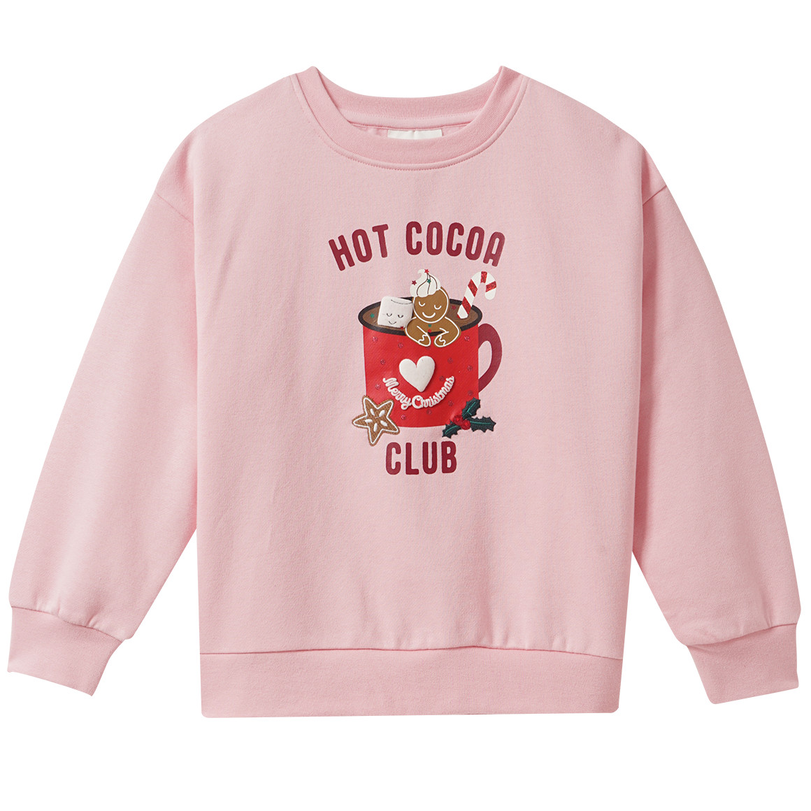 Mädchen Weihnachtssweatshirt mit Print von Topolino