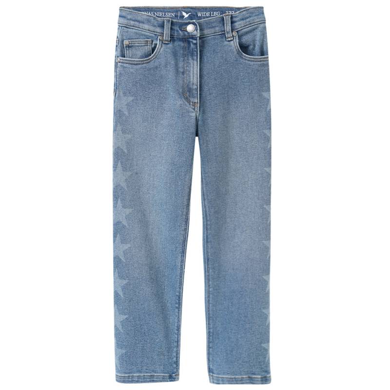 Mädchen Wide-Leg-Jeans mit Sternen-Motiven von Topolino