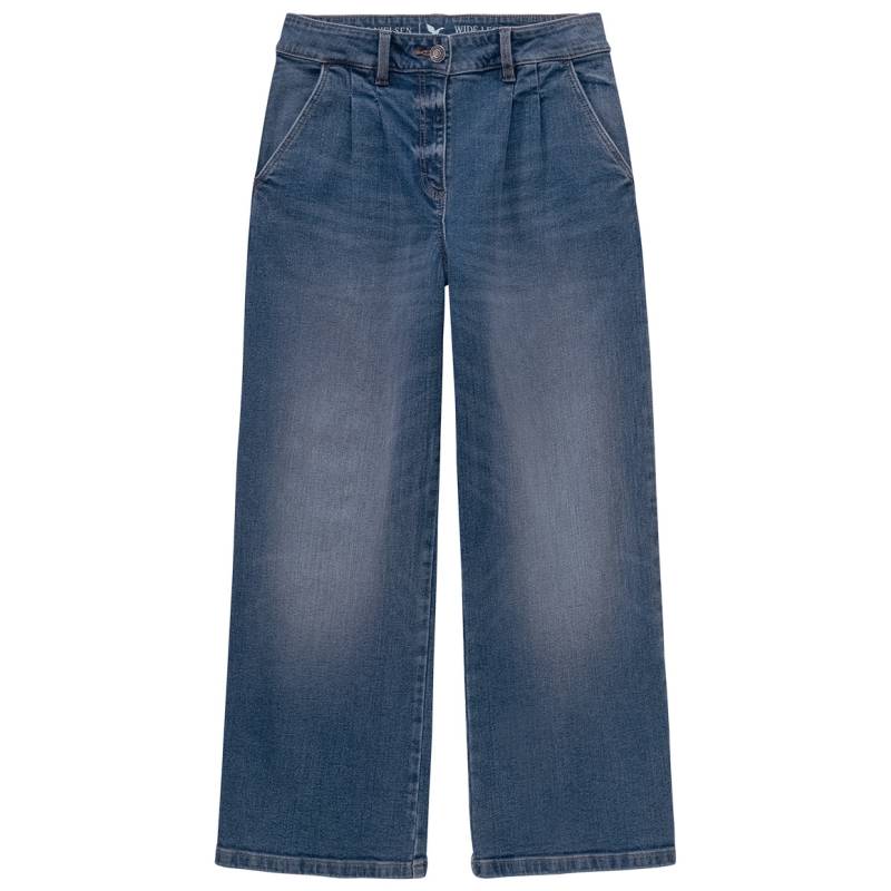 Mädchen Wide-Leg-Jeans mit Used-Waschung von Topolino