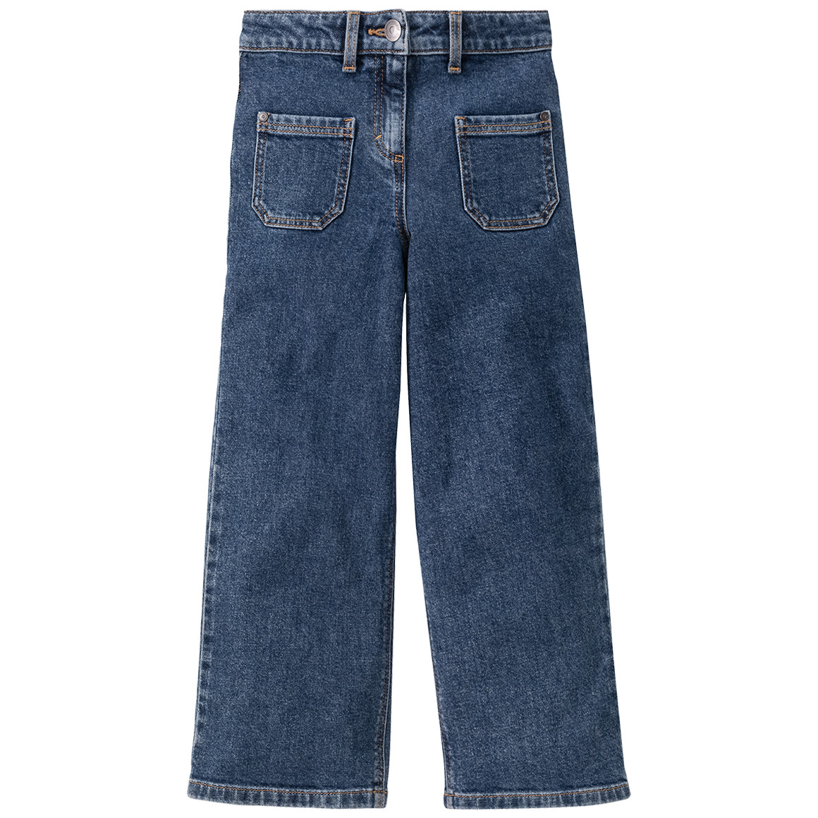 Mädchen Wide-Leg-Jeans mit verstellbarem Bund von Topolino