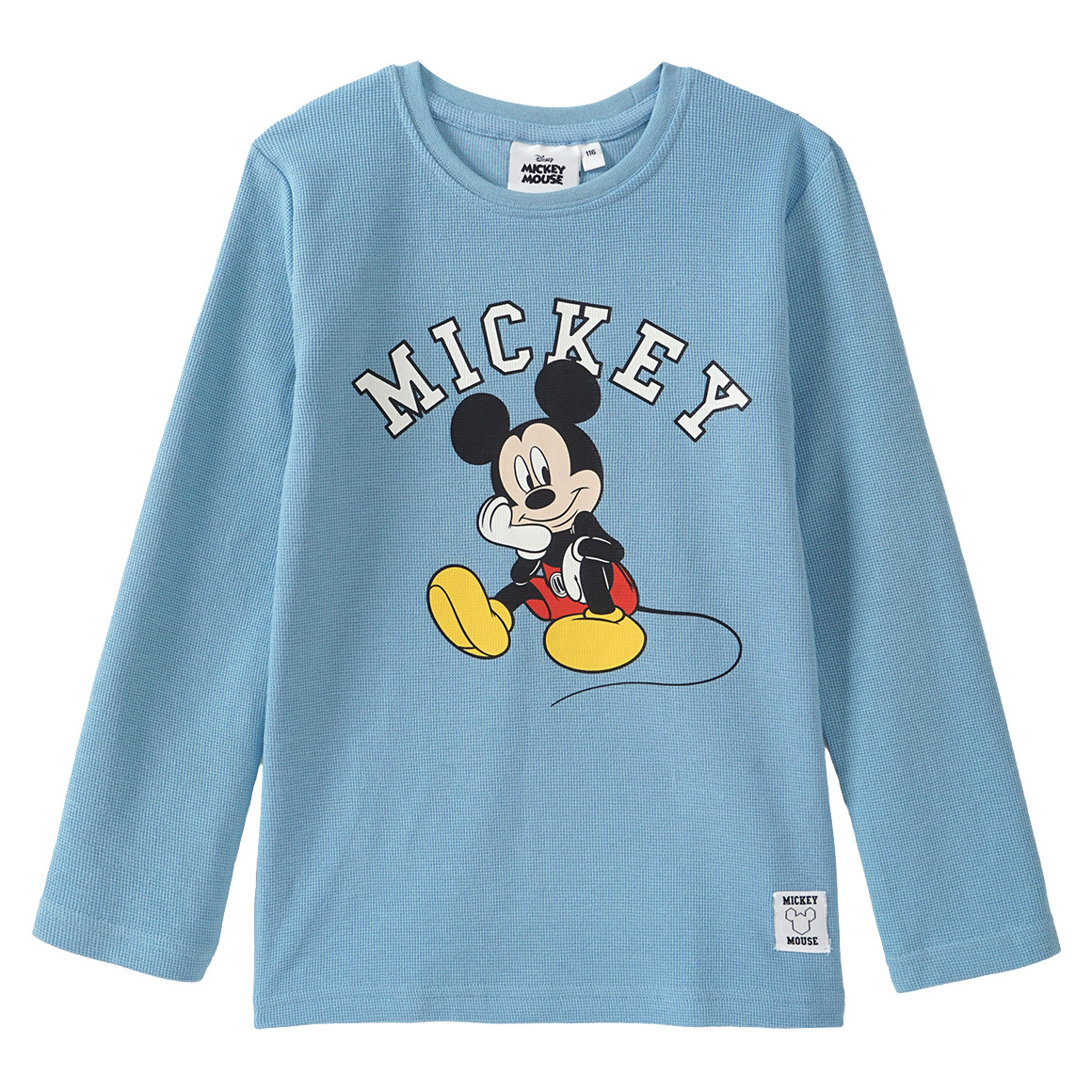 Micky Maus Langarmshirt aus Bio-Baumwolle Micky Maus Langarmshirt aus Bio-Baumwolle von Topolino