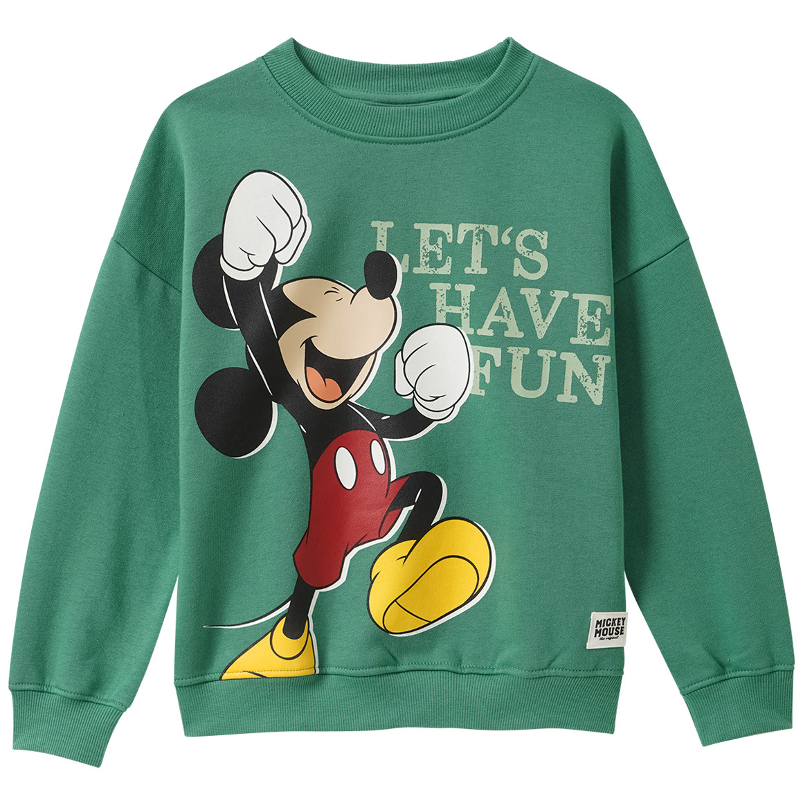 Micky Maus Sweatshirt mit Bio-Baumwolle von Topolino