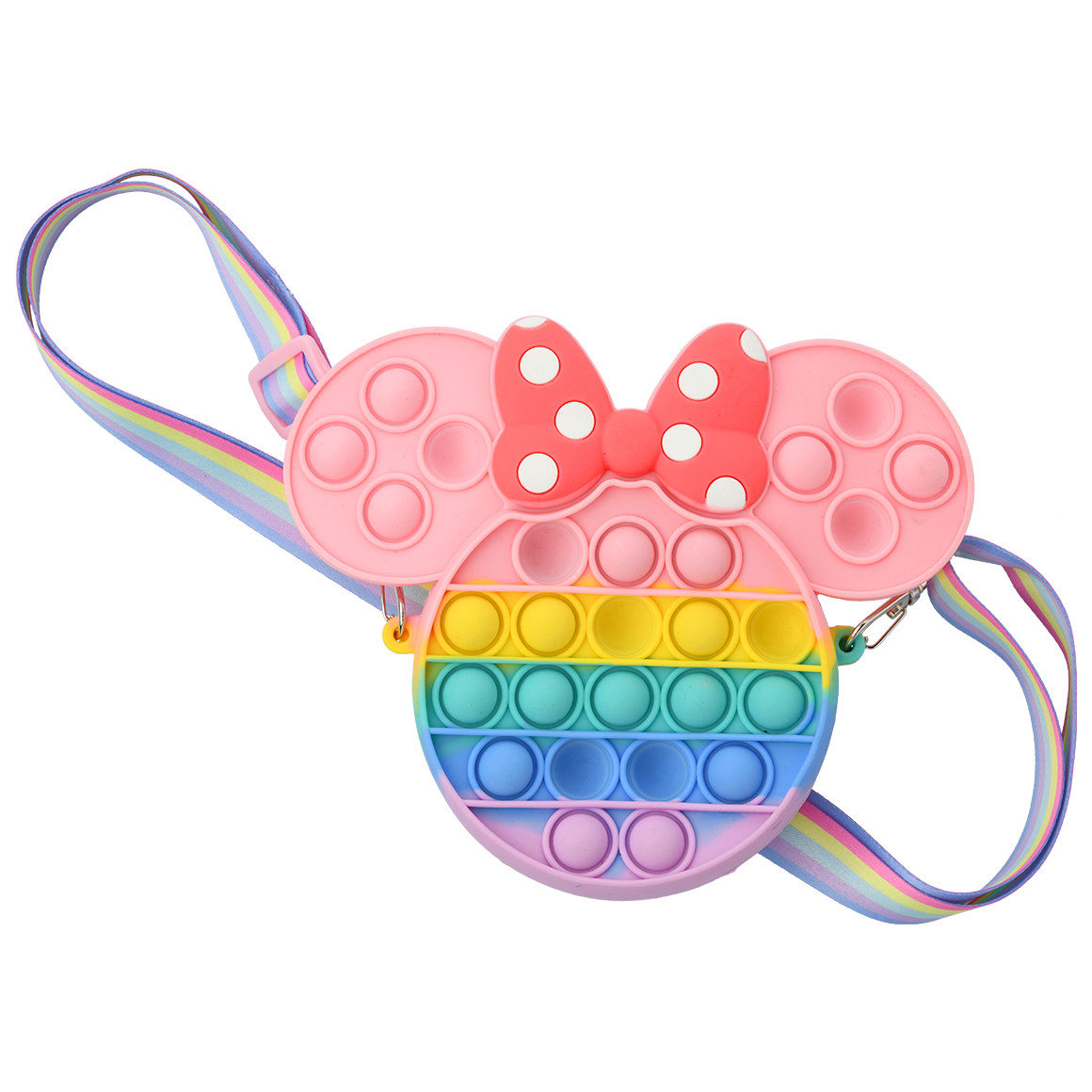 Minnie Maus Pop it-Tasche mit Schulterriemen Minnie Maus Pop it-Tasche mit Schulterriemen von Topolino