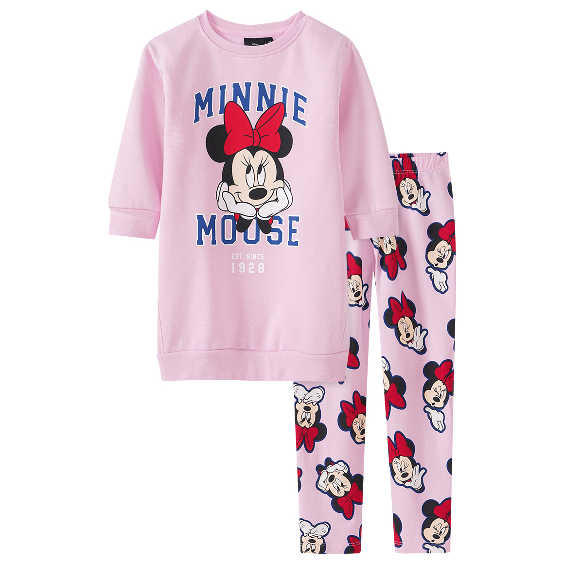 Minnie Maus Sweatshirt und Leggings im Set von Topolino