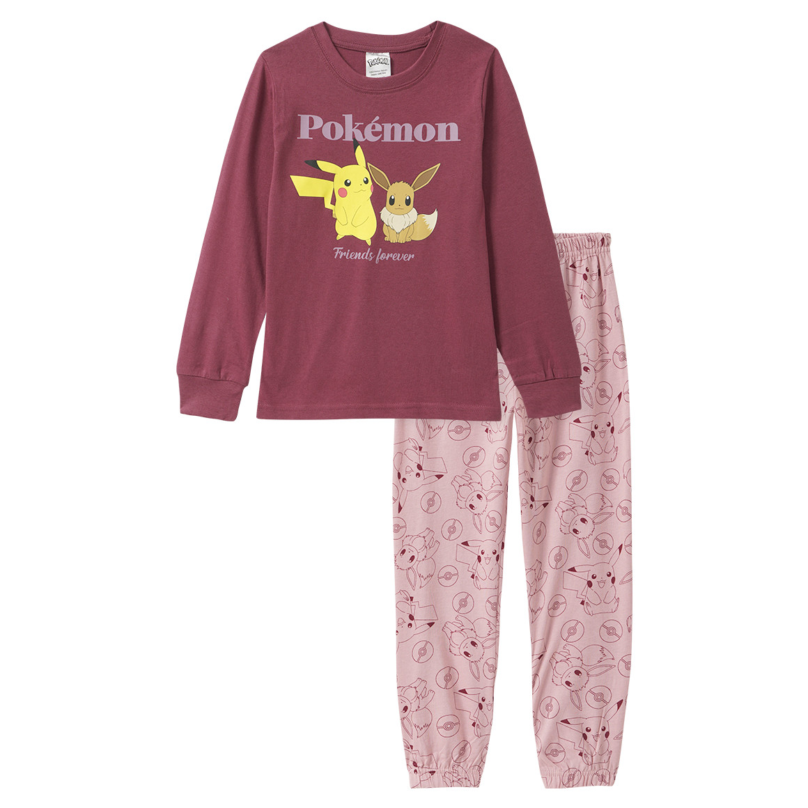 Pokémon Schlafanzug mit großem Print von Topolino