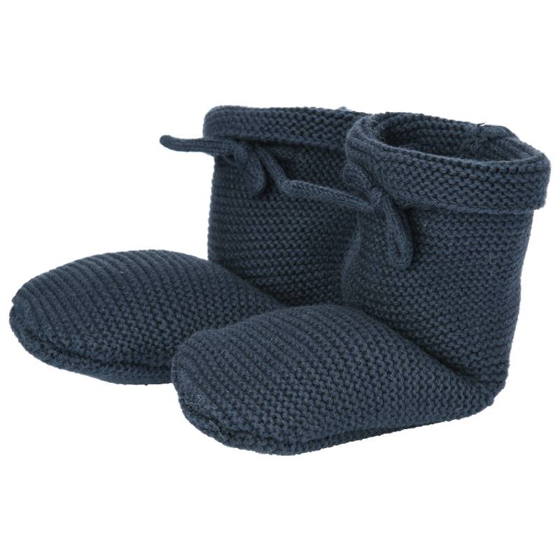 1 Paar Baby Strickschühchen mit Schnürung von Topomini