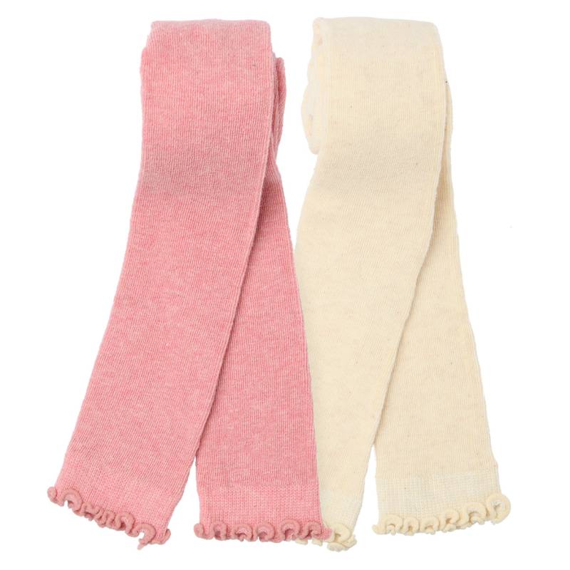 2 Baby Feinstrickleggings unifarben von Topomini