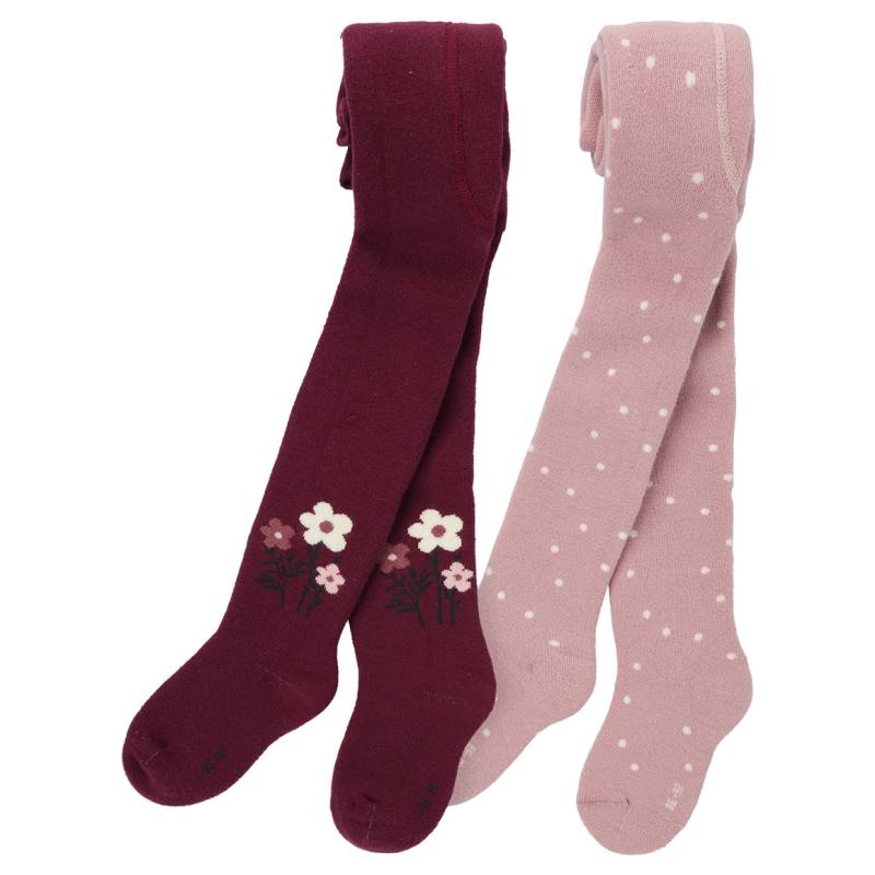 2 Baby Frottee-Strumpfhosen mit Bio-Baumwolle 2 Baby Frottee-Strumpfhosen mit Bio-Baumwolle von Topomini