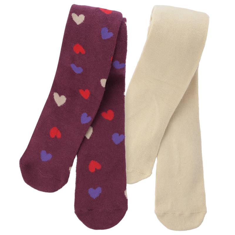 2 Baby Strumpfhosen mit Bio-Baumwolle von Topomini