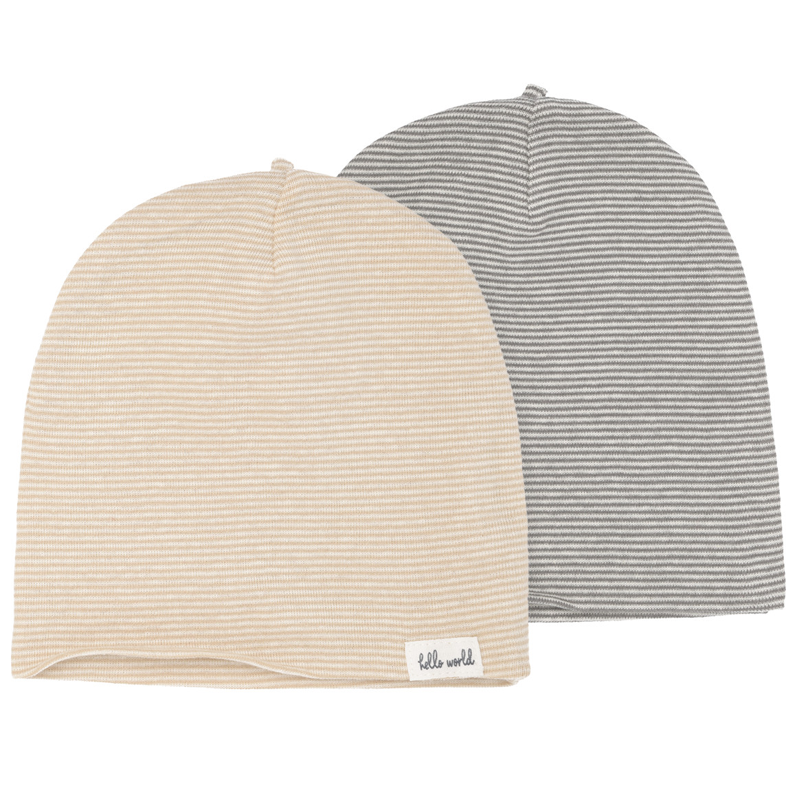 2 Newborn Mützen im Set von Topomini