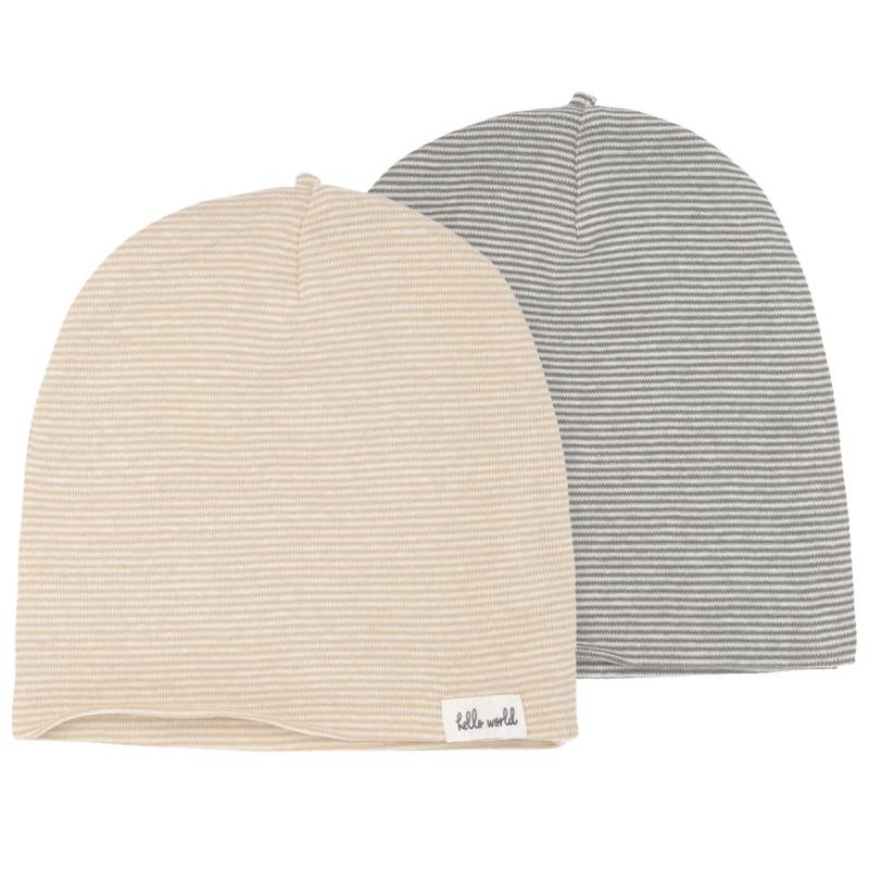 2 Newborn Mützen im Set von Topomini