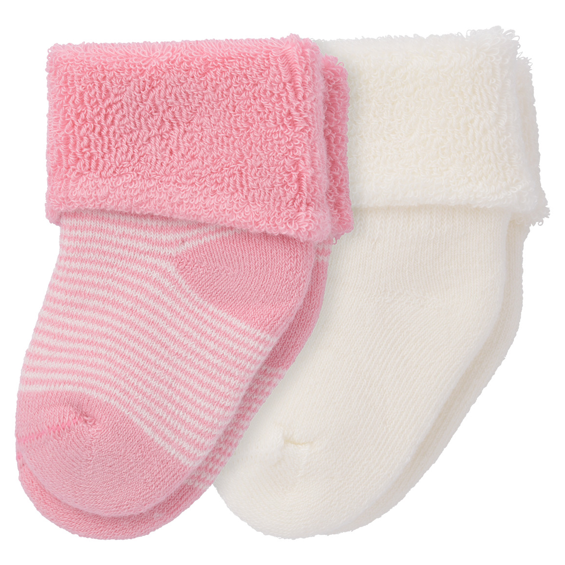 2 Newborn Socken mit Frottee 2 Newborn Socken mit Frottee von Topomini