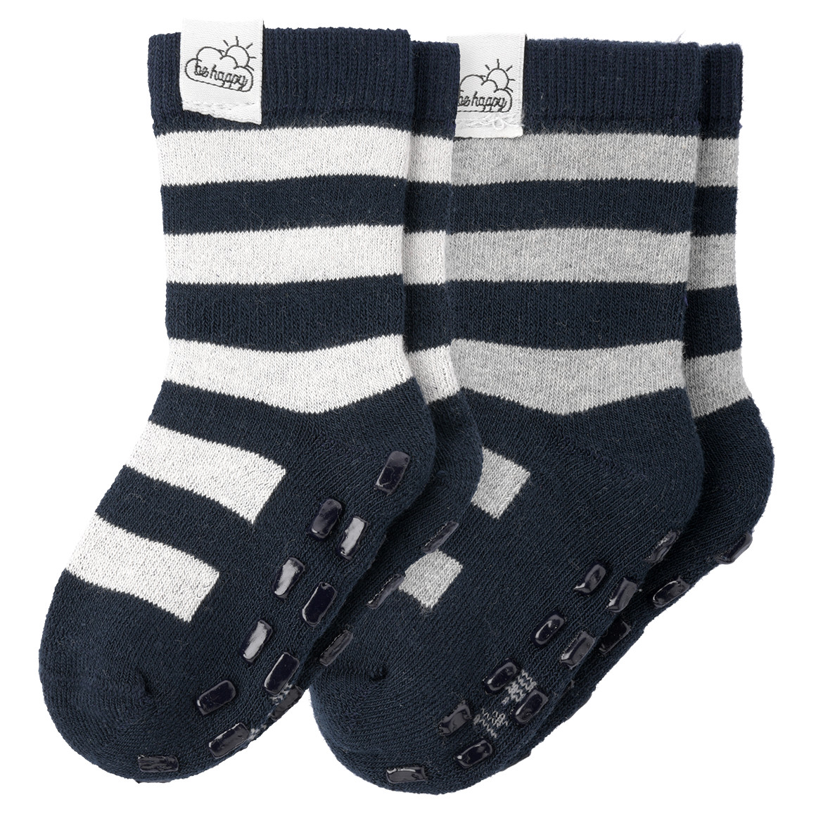 2 Paar Baby Stoppersocken im Doppelpack 2 Paar Baby Stoppersocken im Doppelpack von Topomini