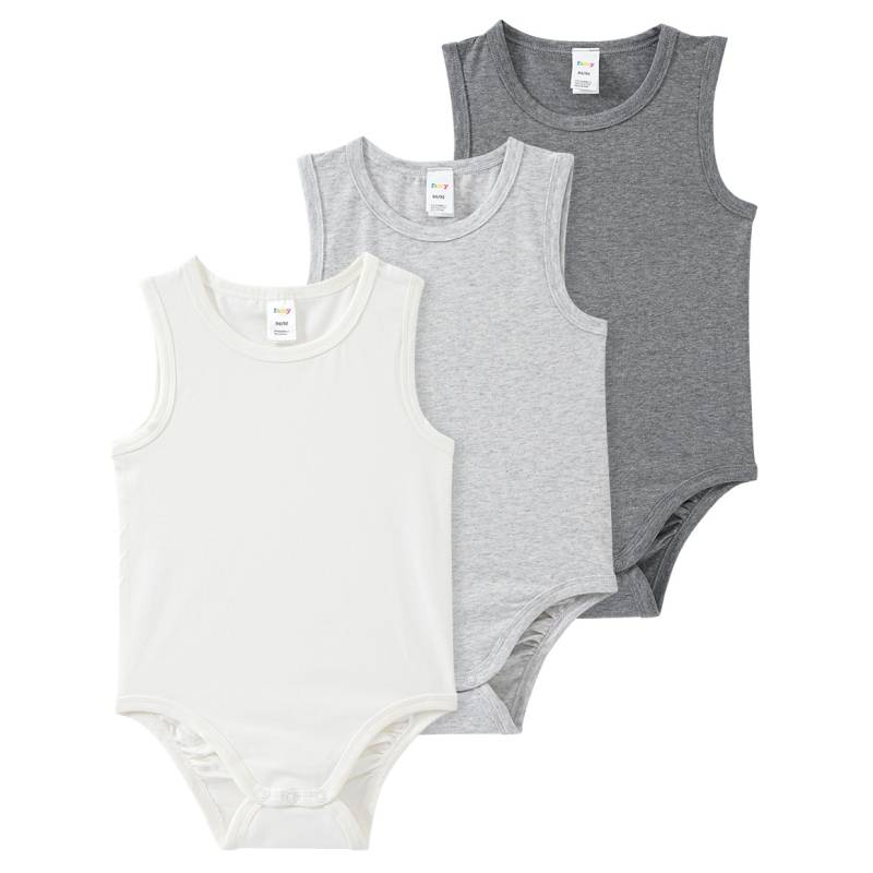 3 Baby Bodys in verschiedenen Farben von Topomini