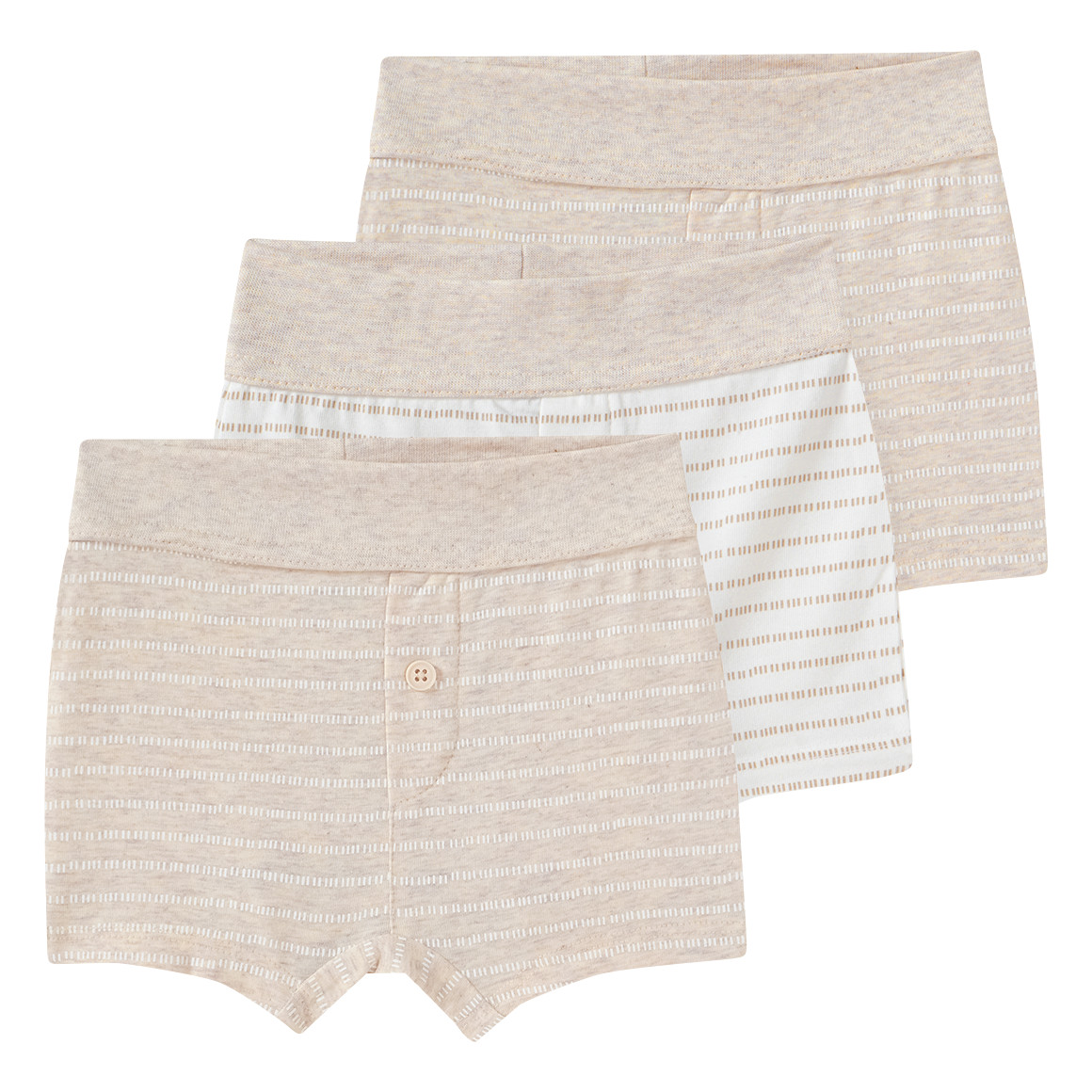 3 Baby Boxer mit Bio-Baumwolle von Topomini