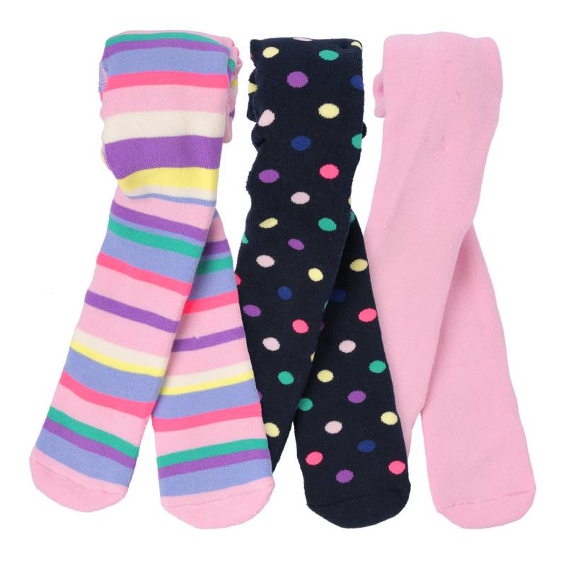 3 Baby Frottee-Strumpfhosen im Set von Topomini
