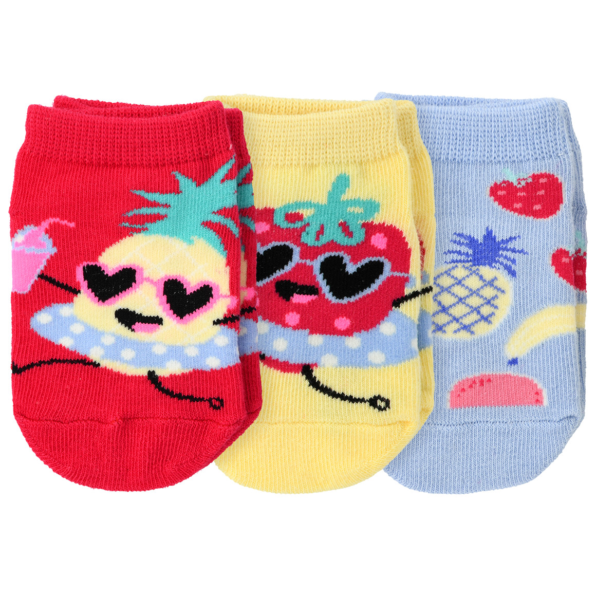 3 Paar Baby Sneaker-Socken im Set 3 Paar Baby Sneaker-Socken im Set von Topomini