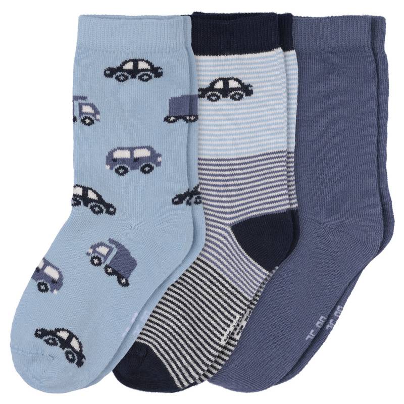 3 Paar Baby Socken in verschiedenen Dessins von Topomini