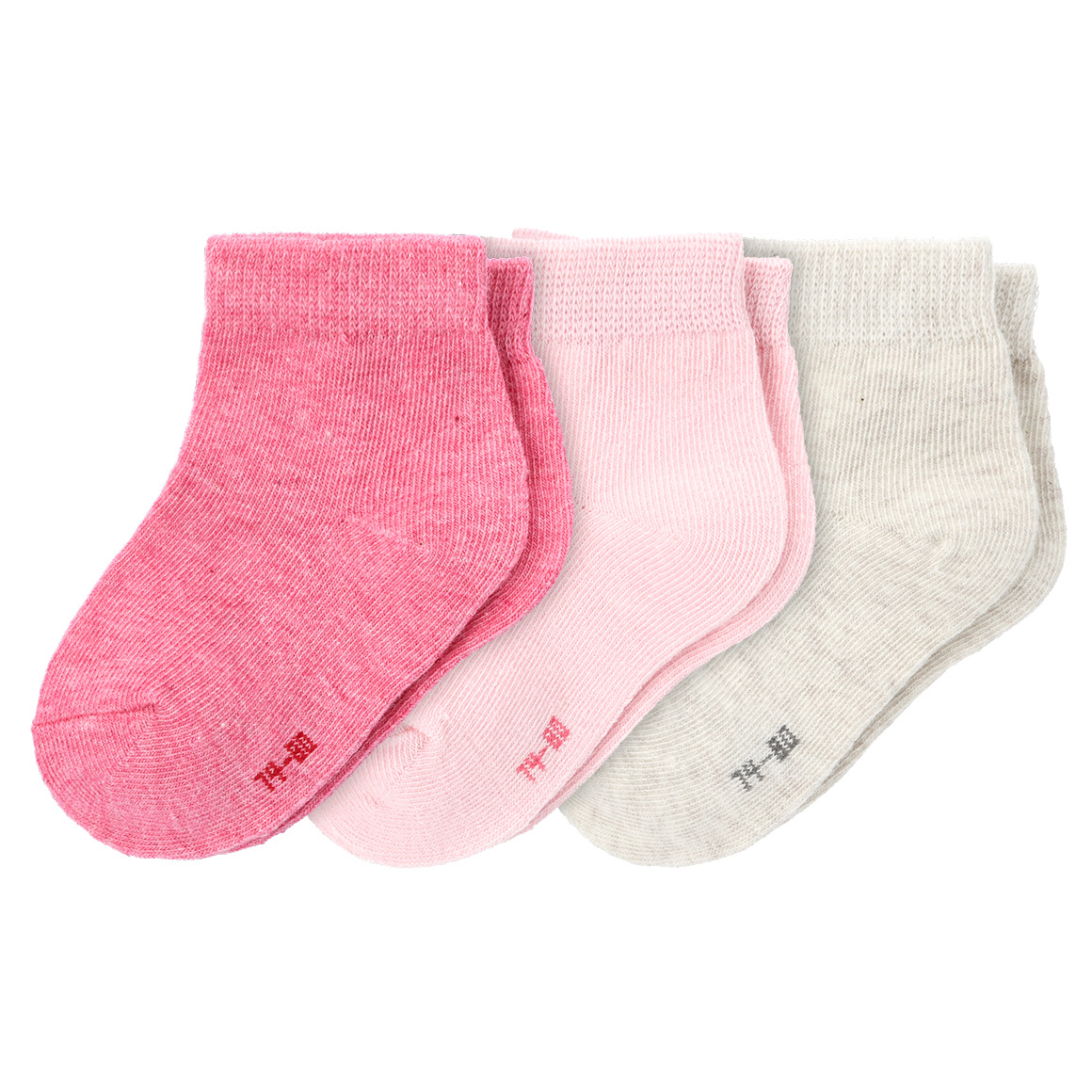 3 Paar Baby Socken in verschiedenen Farben von Topomini