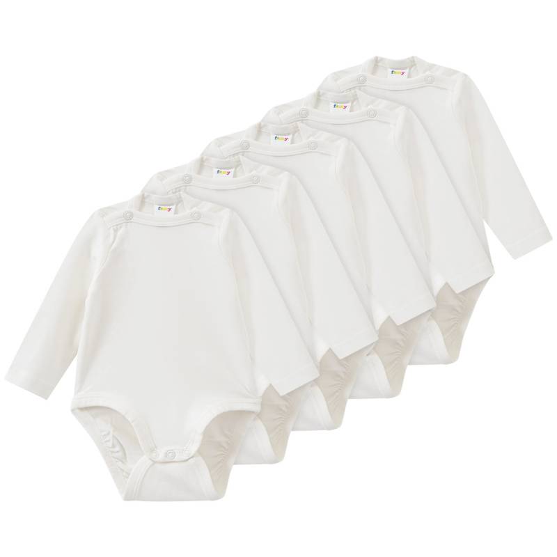 5 Baby Bodys im Basic-Look von Topomini