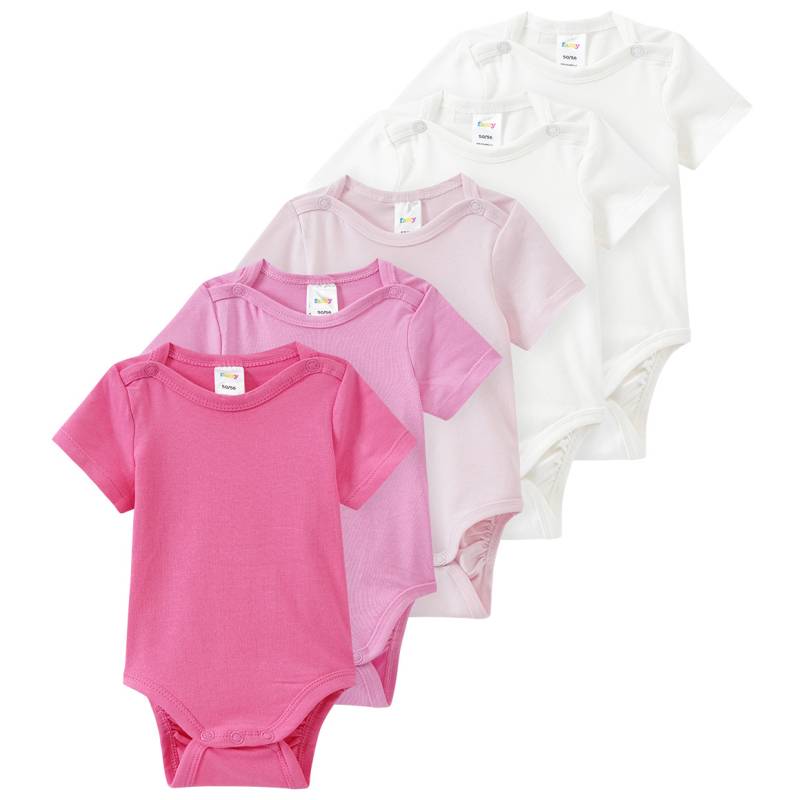5 Baby Bodys in verschiedenen Farben von Topomini