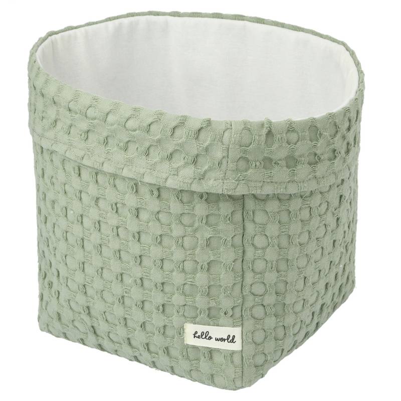 Aufbewahrungskorb mit strukturiertem Material von Topomini