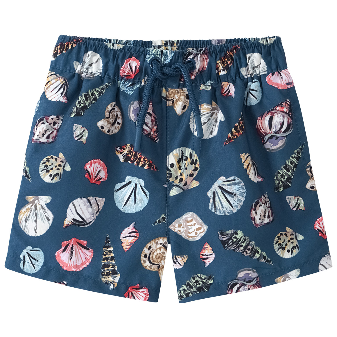 Baby Badeshorts mit Muschel-Allover Baby Badeshorts mit Muschel-Allover von Topomini