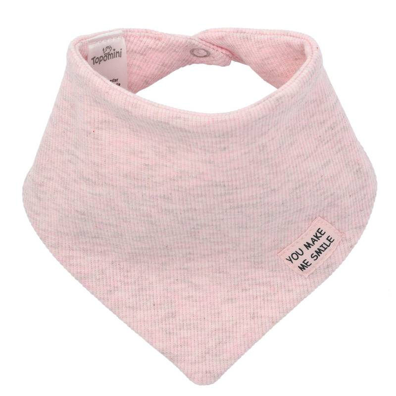 Baby Bandana mit Rippstruktur von Topomini