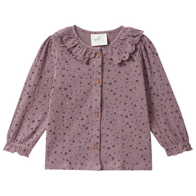 Baby Bluse mit Blümchen-Print von Topomini