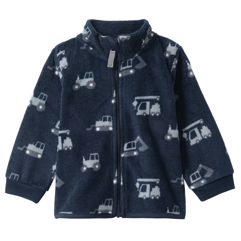 Baby Fleecejacke mit Stehkragen von Topomini