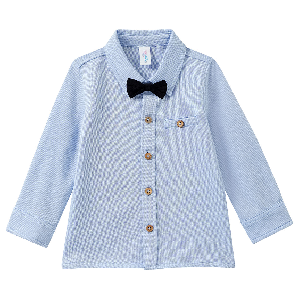 Baby Hemd mit Fliege von Topomini