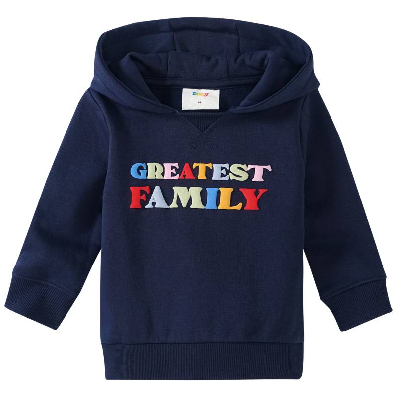 Baby Hoodie mit Message-Print von Topomini