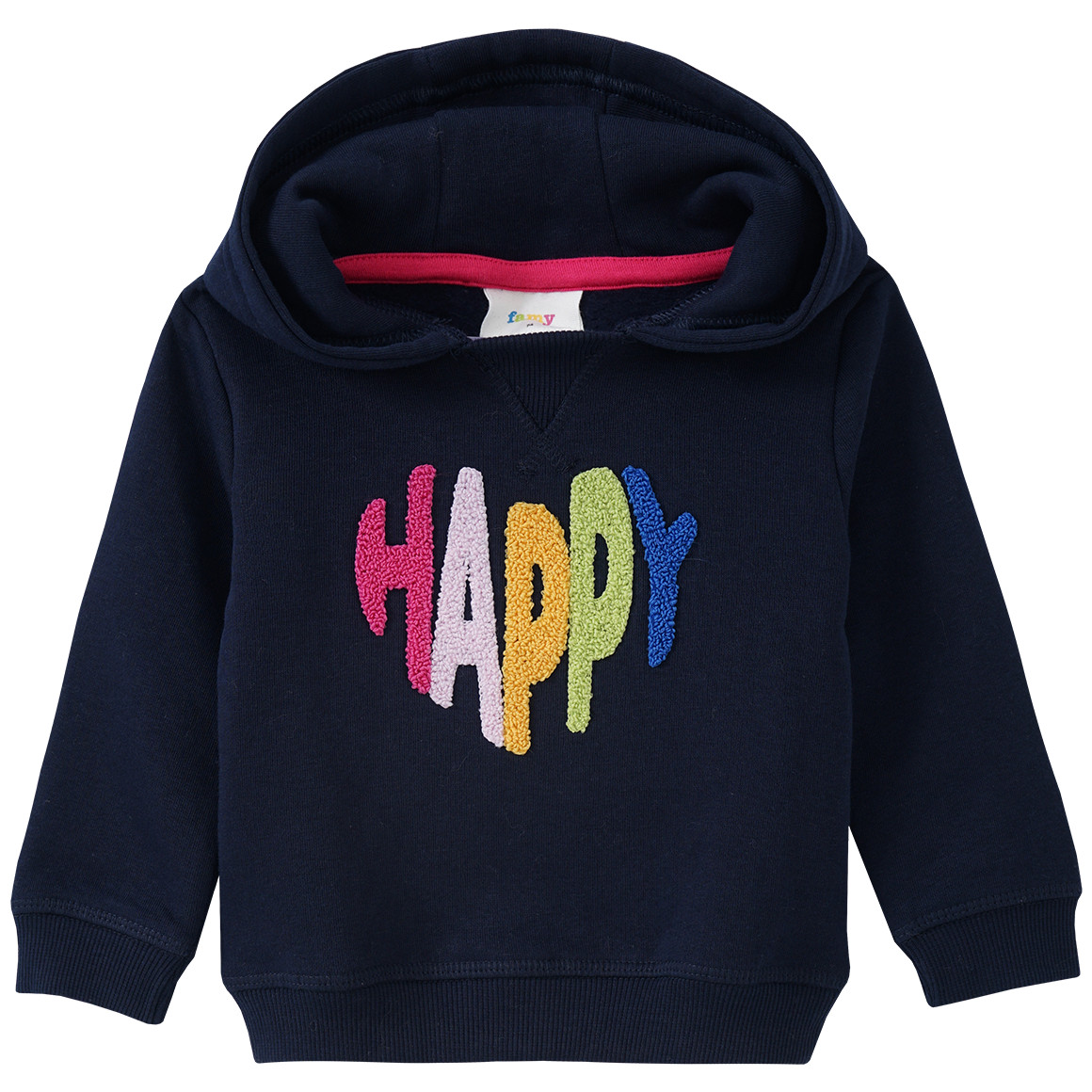 Baby Hoodie mit Schriftzug von Topomini