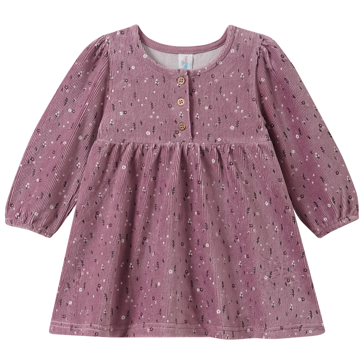 Baby Kleid mit Blumen-Print von Topomini
