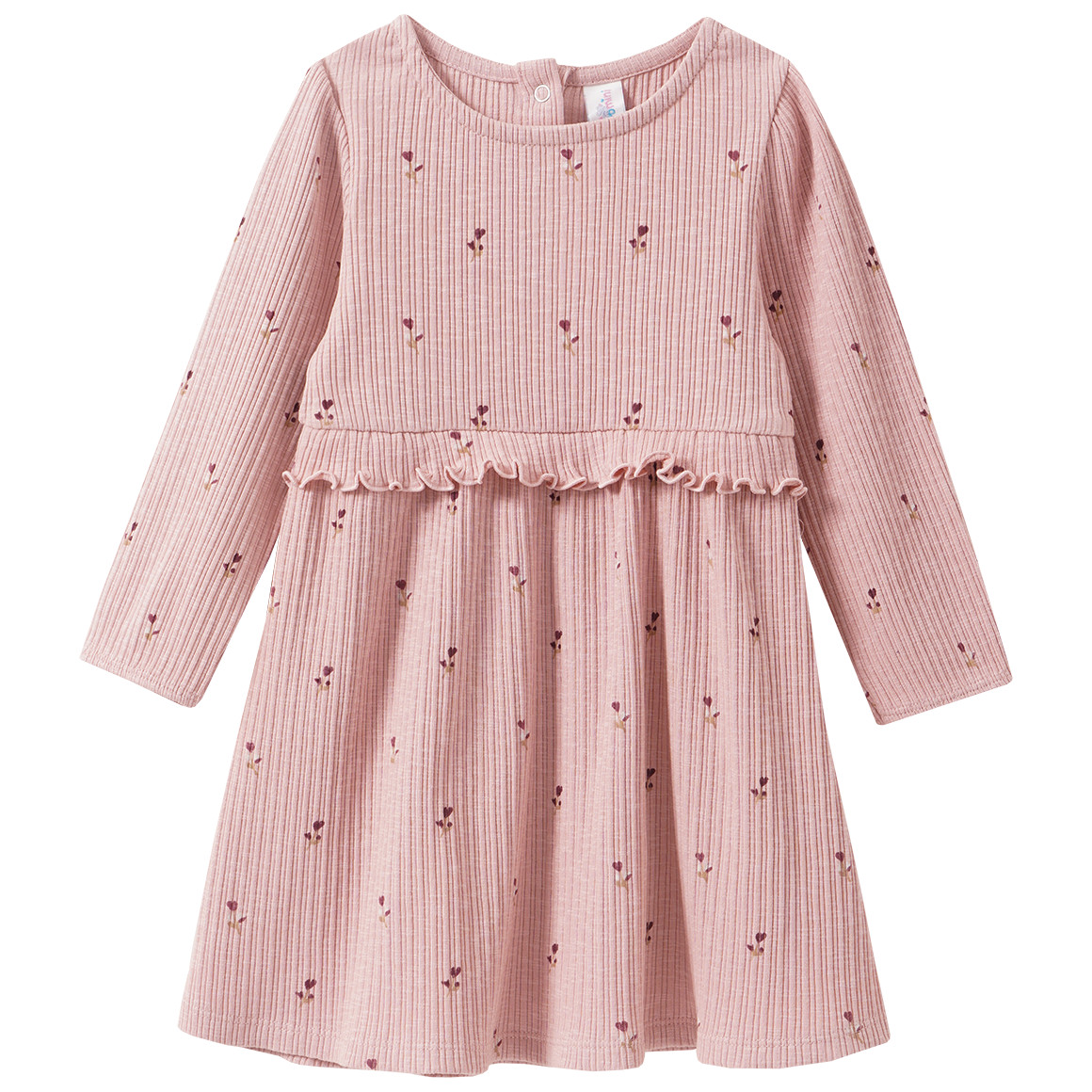 Baby Kleid mit Rippstruktur von Topomini