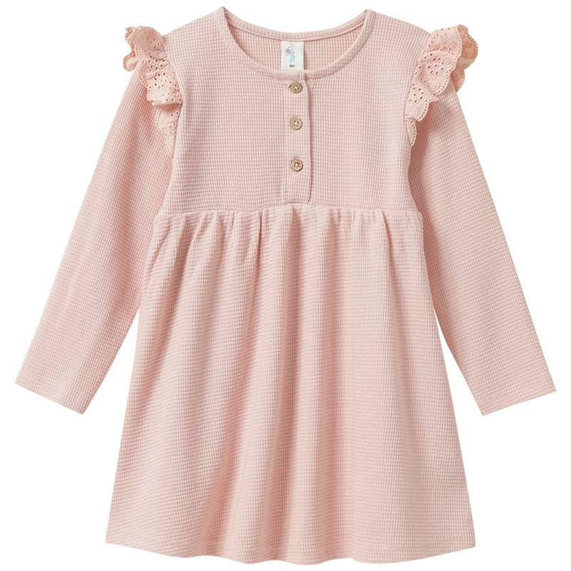Baby Kleid mit Waffelstruktur von Topomini
