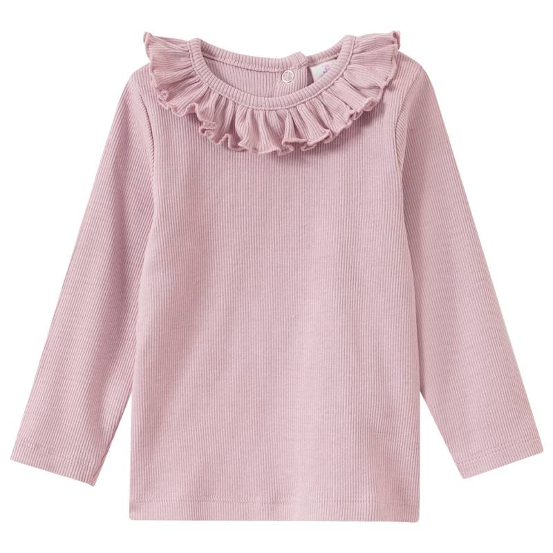Baby Langarmshirt mit Rippstruktur von Topomini