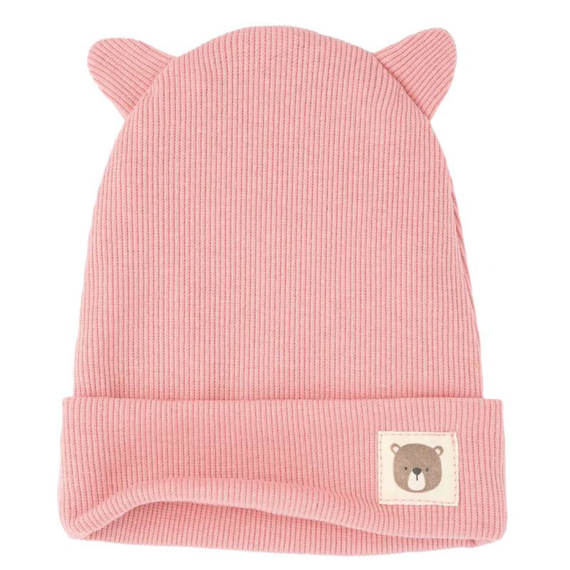Baby Mütze mit Ohren-Applikation von Topomini