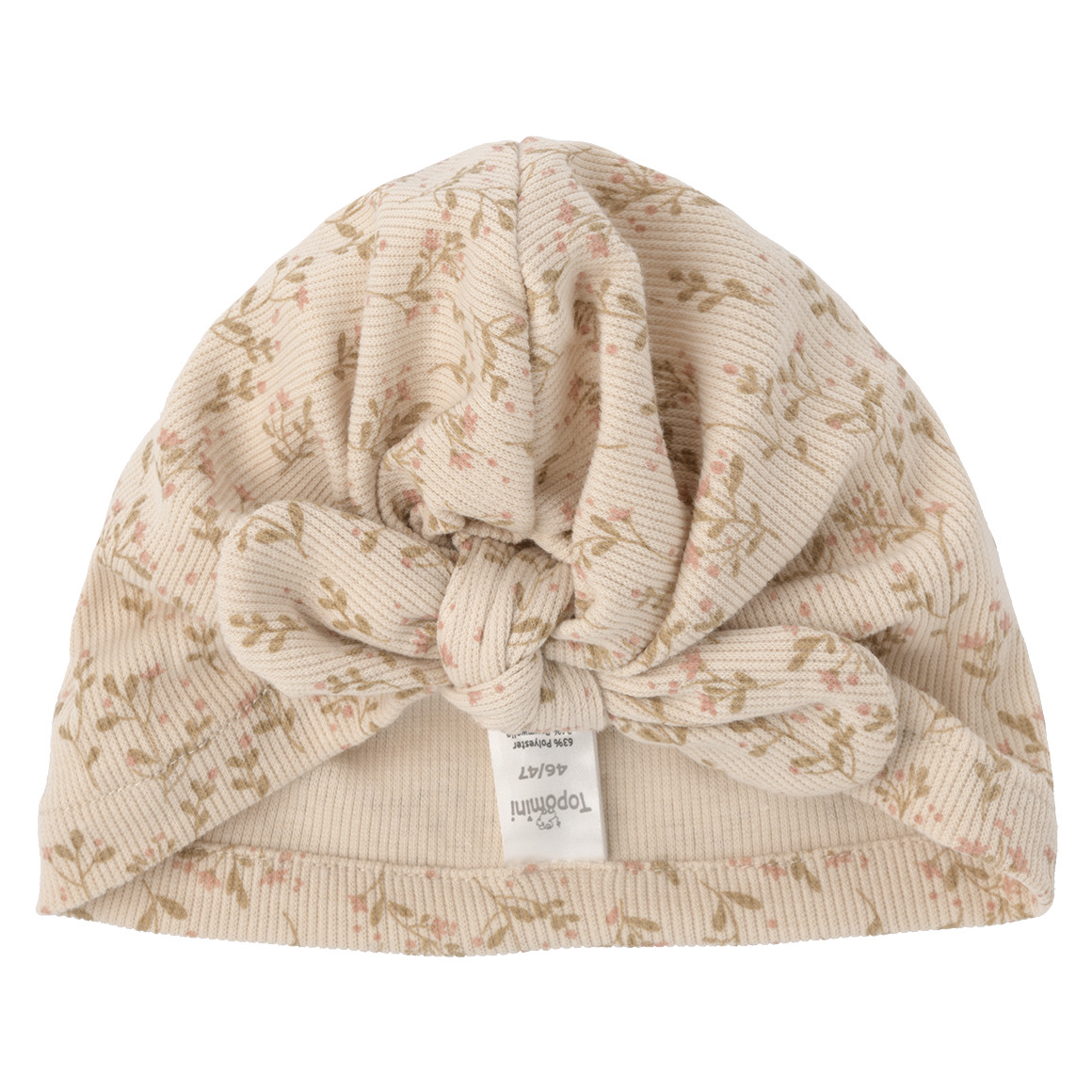 Baby Mütze mit Rippstruktur von Topomini