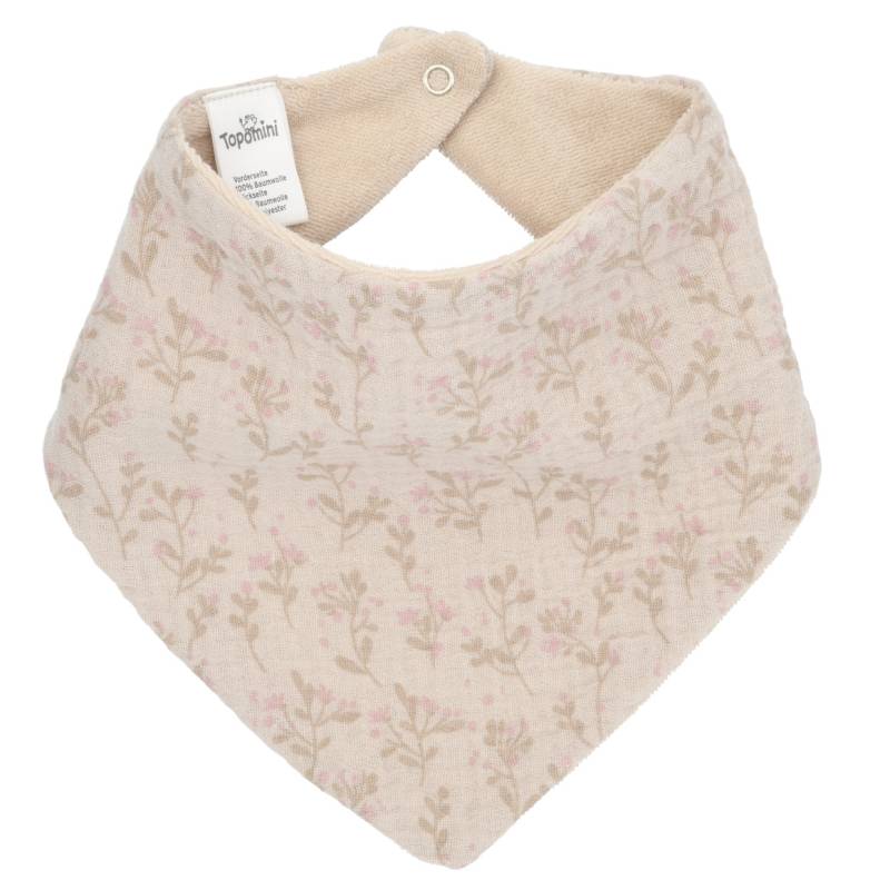 Baby Musselin-Bandana mit Frottee-Innenseite von Topomini
