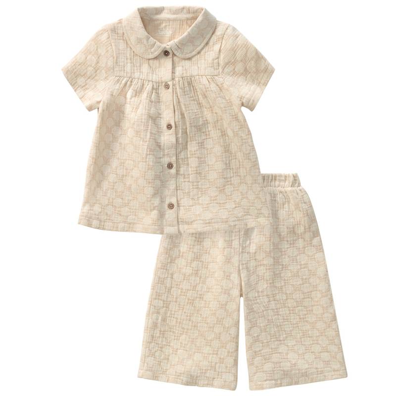 Baby Musselin-Shorty mit Allover-Muster von Topomini