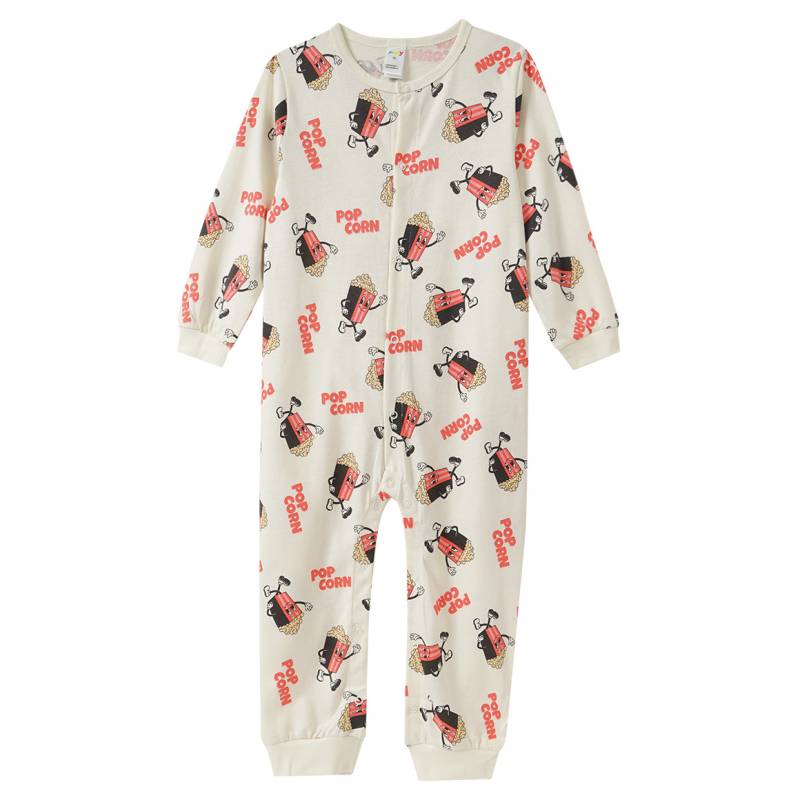 Baby Schlafanzug mit Allover-Muster von Topomini
