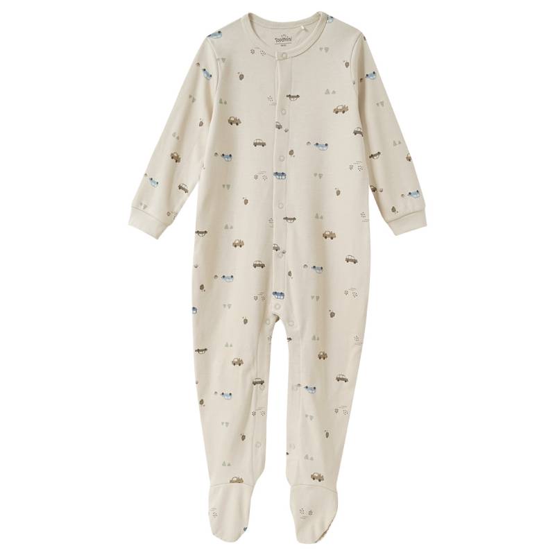 Baby Schlafanzug mit Allover-Print von Topomini