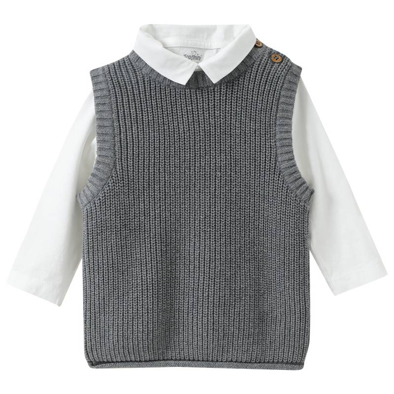 Baby Set mit Pullunder und Langarmshirt von Topomini